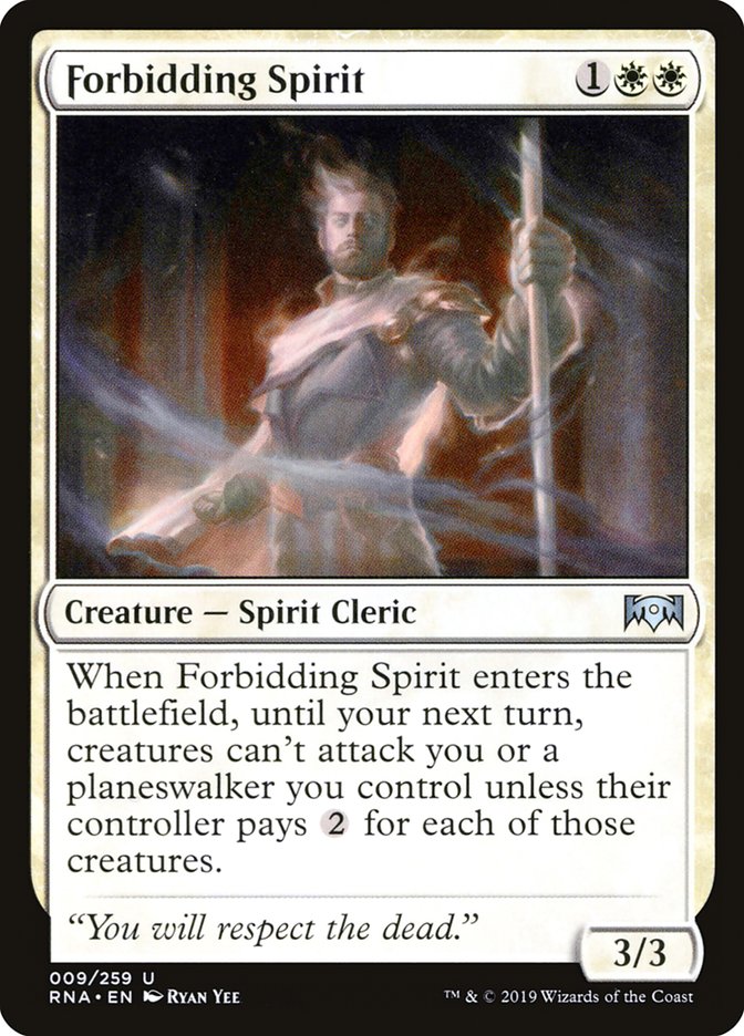 Forbidding Spirit [Ravnica Allegiance] | GrognardGamesBatavia