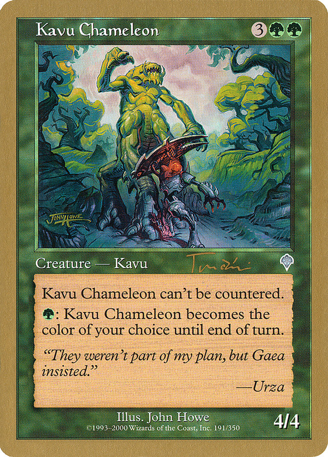 Kavu Chameleon (Jan Tomcani) [World Championship Decks 2001] | GrognardGamesBatavia