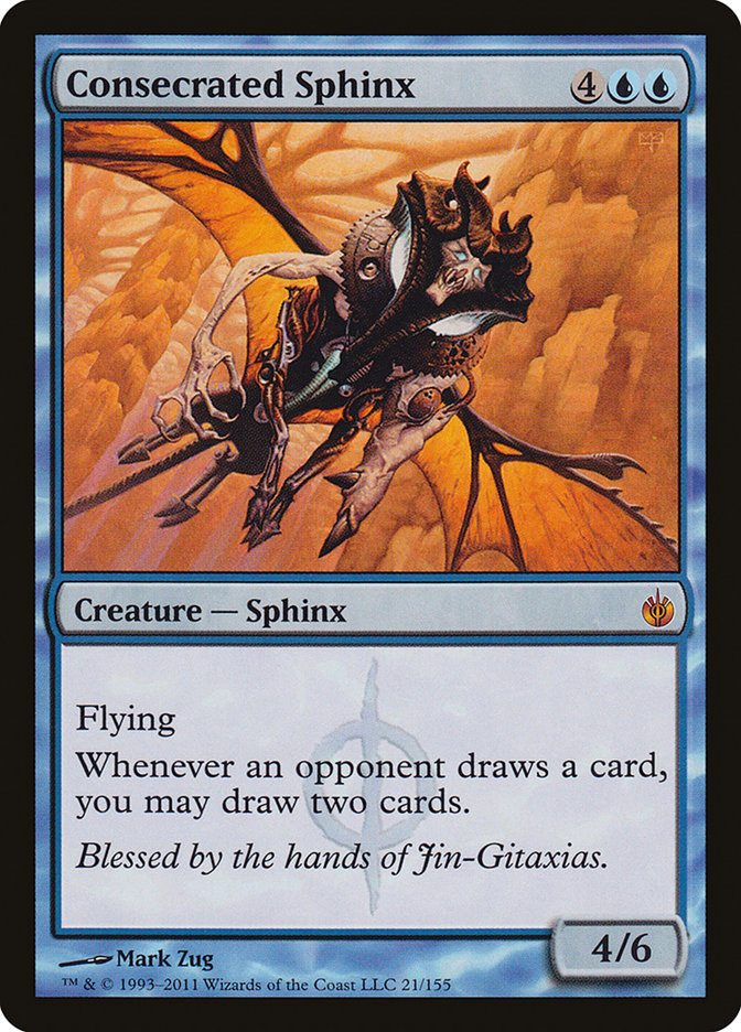 Consecrated Sphinx [Mirrodin Besieged] | GrognardGamesBatavia