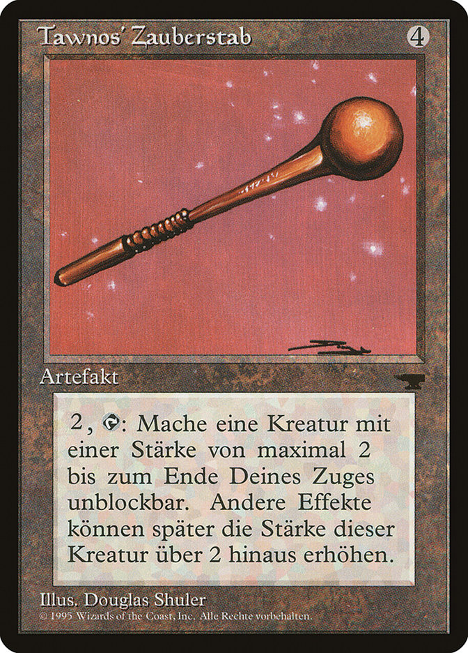 Tawnos's Wand (German) - "Tawnos' Zauberstab" [Renaissance] | GrognardGamesBatavia