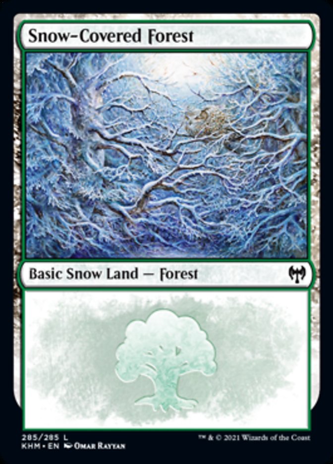 Snow-Covered Forest (285) [Kaldheim] | GrognardGamesBatavia