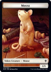 Mouse // Food (18) Double-Sided Token [Throne of Eldraine Tokens] | GrognardGamesBatavia