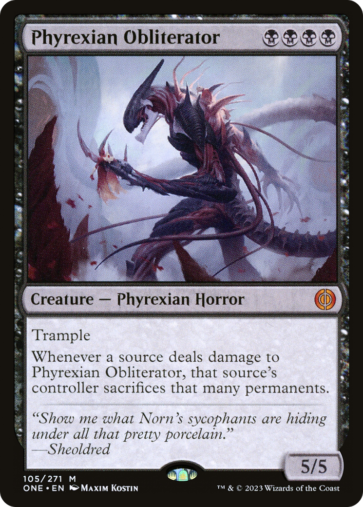 Phyrexian Obliterator [Phyrexia: All Will Be One] | GrognardGamesBatavia