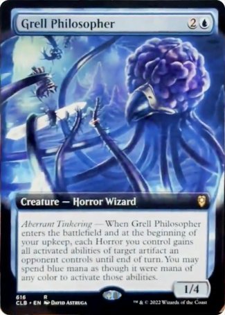 Grell Philosopher (Extended Art) [Commander Legends: Battle for Baldur's Gate] | GrognardGamesBatavia