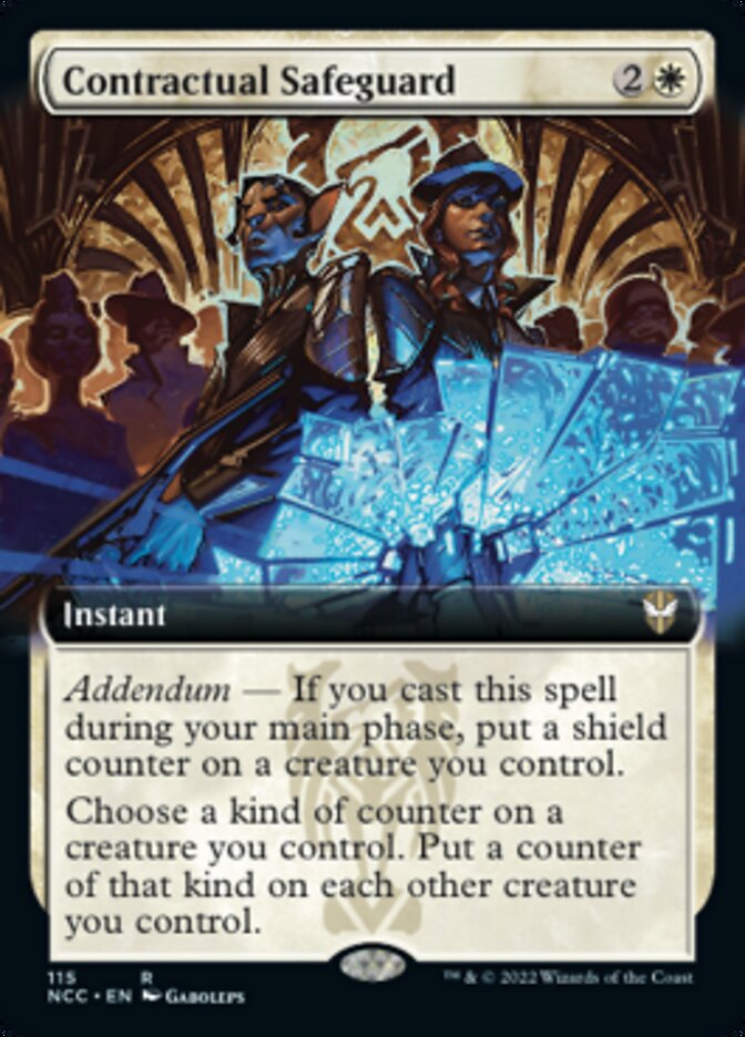 Contractual Safeguard (Extended Art) [Streets of New Capenna Commander] | GrognardGamesBatavia