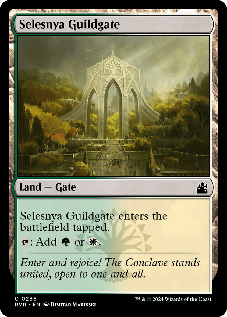 Selesnya Guildgate [Ravnica Remastered] | GrognardGamesBatavia