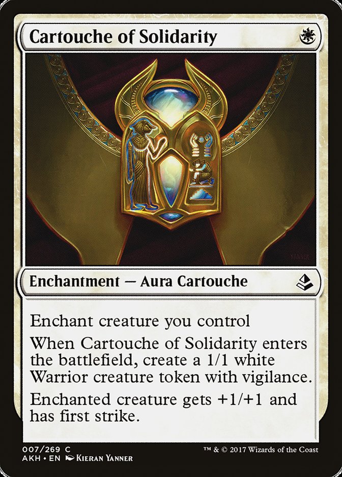 Cartouche of Solidarity [Amonkhet] | GrognardGamesBatavia