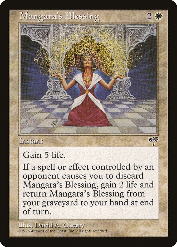 Mangara's Blessing [Mirage] | GrognardGamesBatavia