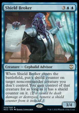 Shield Broker (Promo Pack) [Streets of New Capenna Commander Promos] | GrognardGamesBatavia