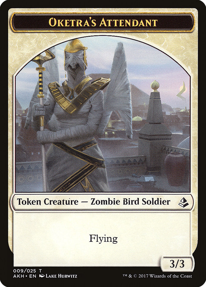 Oketra's Attendant Token [Amonkhet Tokens] | GrognardGamesBatavia