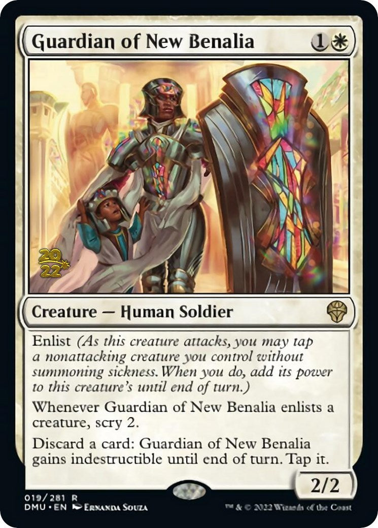 Guardian of New Benalia [Dominaria United Prerelease Promos] | GrognardGamesBatavia