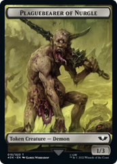 Spawn // Plaguebearer of Nurgle Double-Sided Token [Universes Beyond: Warhammer 40,000 Tokens] | GrognardGamesBatavia