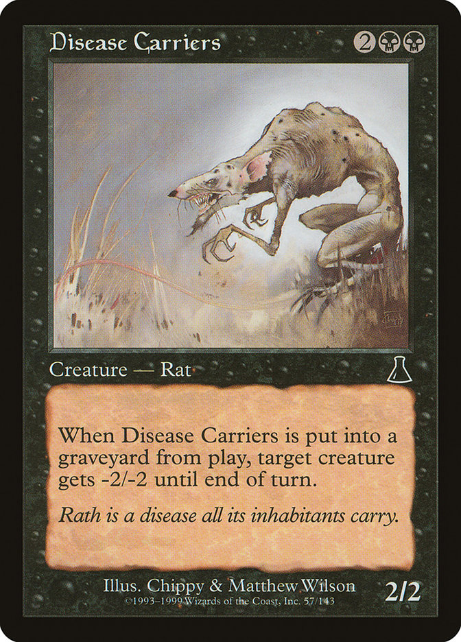 Disease Carriers [Urza's Destiny] | GrognardGamesBatavia