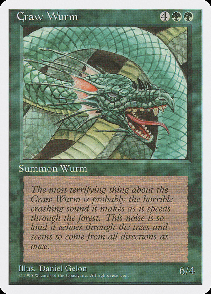 Craw Wurm [Fourth Edition] | GrognardGamesBatavia