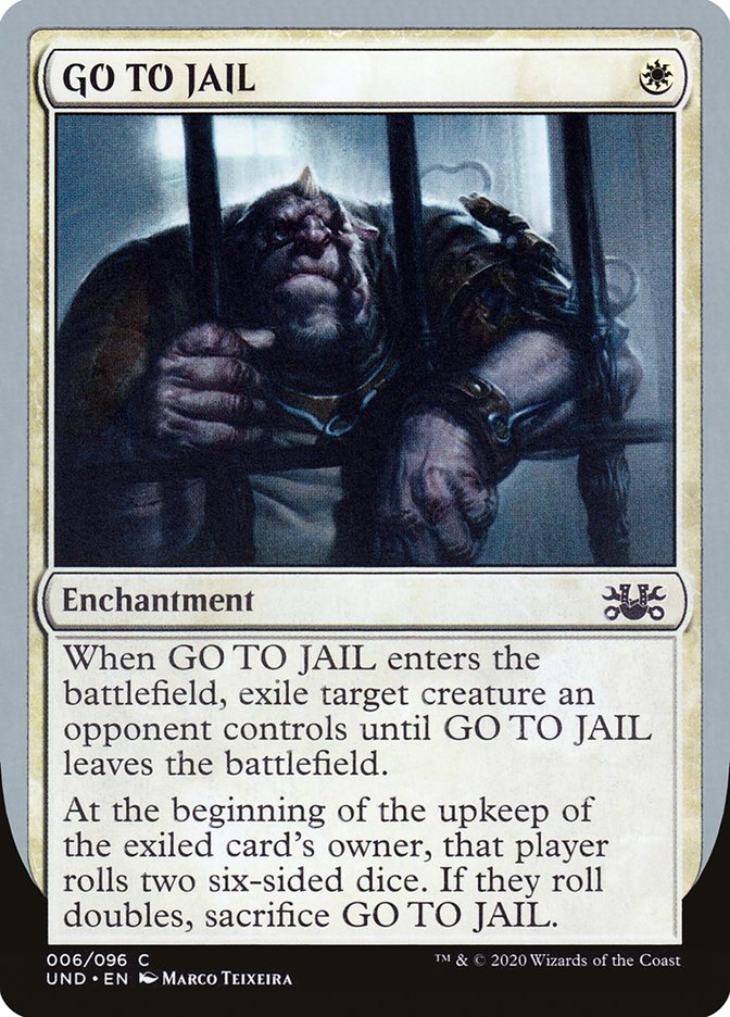 GO TO JAIL [Unsanctioned] | GrognardGamesBatavia