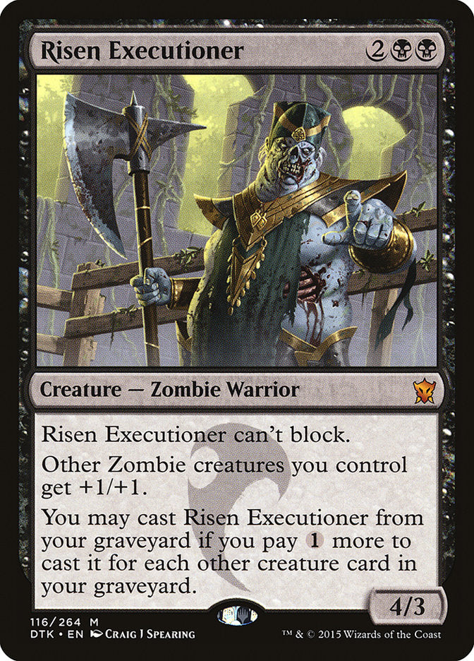 Risen Executioner [Dragons of Tarkir] | GrognardGamesBatavia