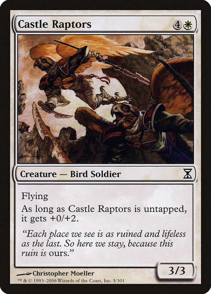 Castle Raptors [Time Spiral] | GrognardGamesBatavia