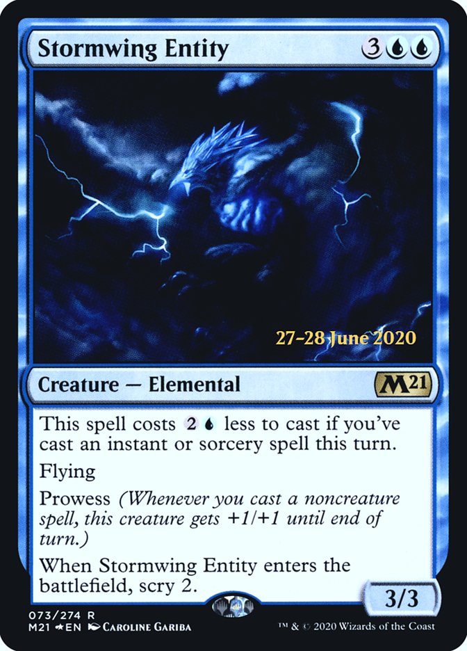 Stormwing Entity [Core Set 2021 Prerelease Promos] | GrognardGamesBatavia