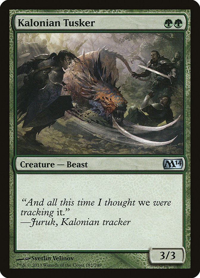 Kalonian Tusker [Magic 2014] | GrognardGamesBatavia