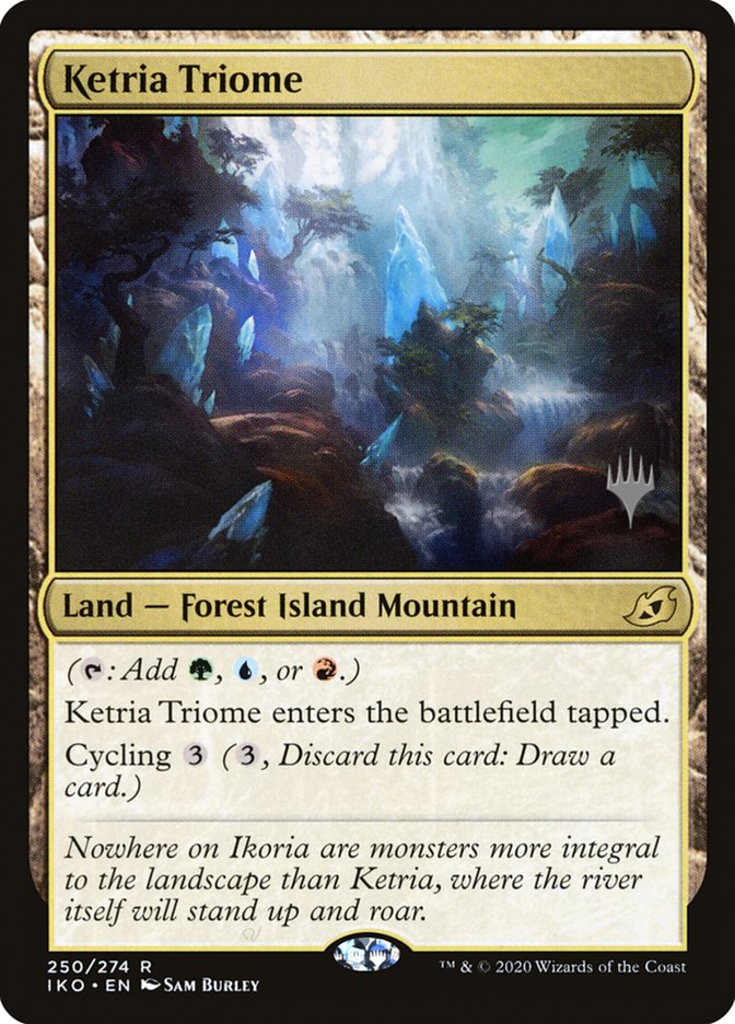 Ketria Triome (Promo Pack) [Ikoria: Lair of Behemoths Promos] | GrognardGamesBatavia