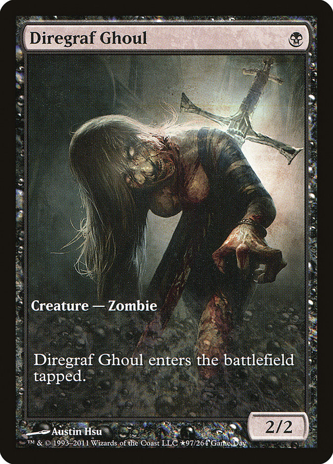 Diregraf Ghoul (Game Day) [Innistrad Promos] | GrognardGamesBatavia