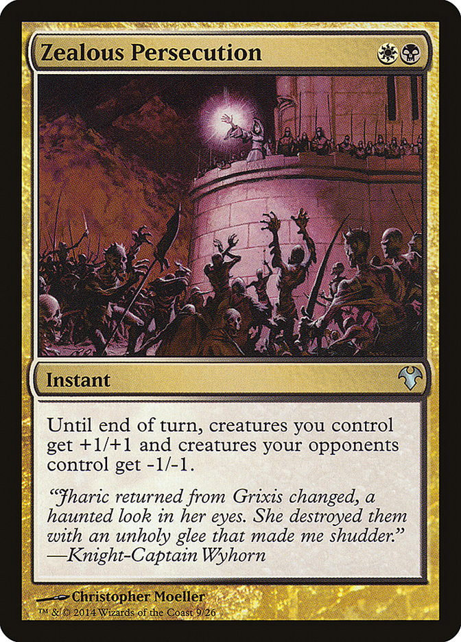 Zealous Persecution [Modern Event Deck 2014] | GrognardGamesBatavia