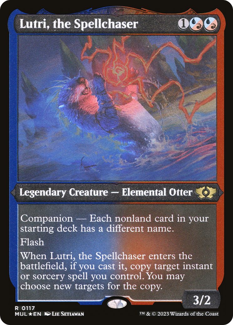 Lutri, the Spellchaser (Foil Etched) [Multiverse Legends] | GrognardGamesBatavia