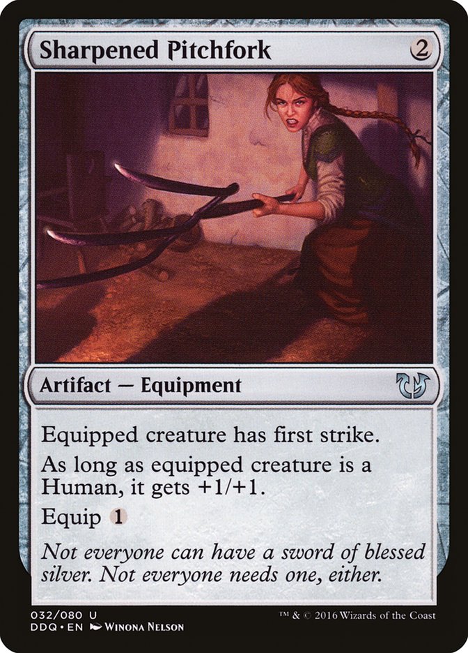 Sharpened Pitchfork [Duel Decks: Blessed vs. Cursed] | GrognardGamesBatavia