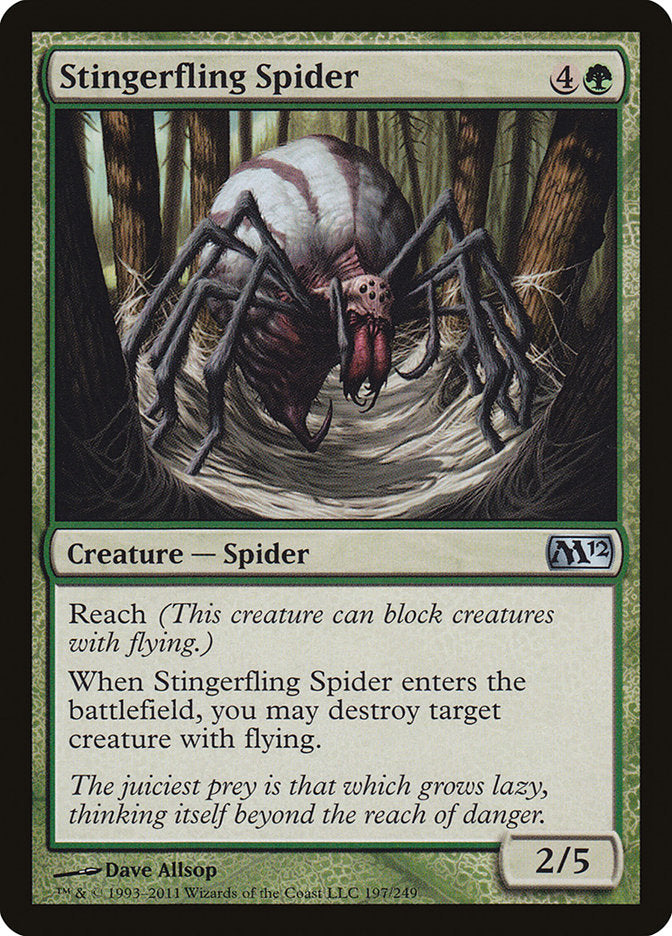 Stingerfling Spider [Magic 2012] | GrognardGamesBatavia