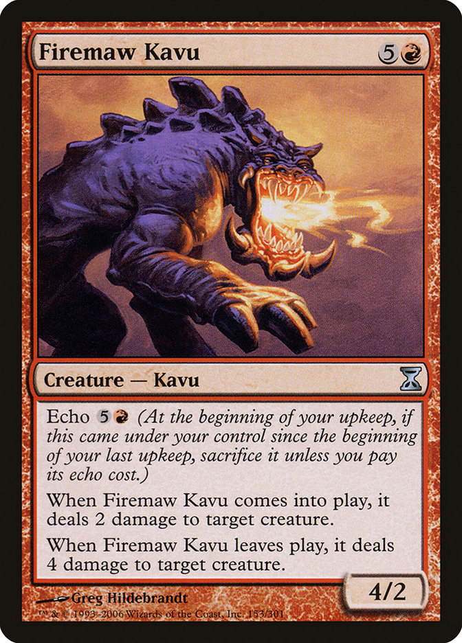 Firemaw Kavu [Time Spiral] | GrognardGamesBatavia