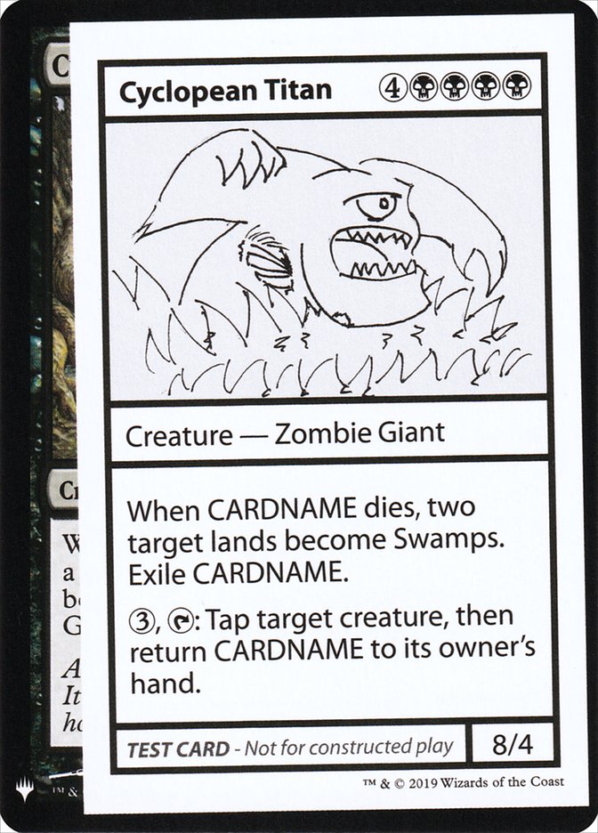 Cyclopean Titan [Mystery Booster Playtest Cards] | GrognardGamesBatavia