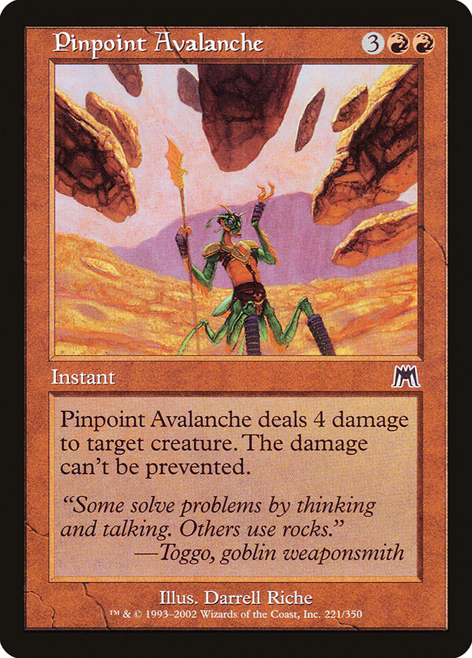 Pinpoint Avalanche [Onslaught] | GrognardGamesBatavia