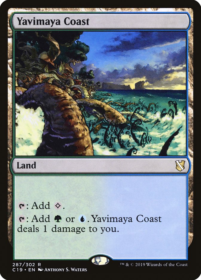Yavimaya Coast [Commander 2019] | GrognardGamesBatavia
