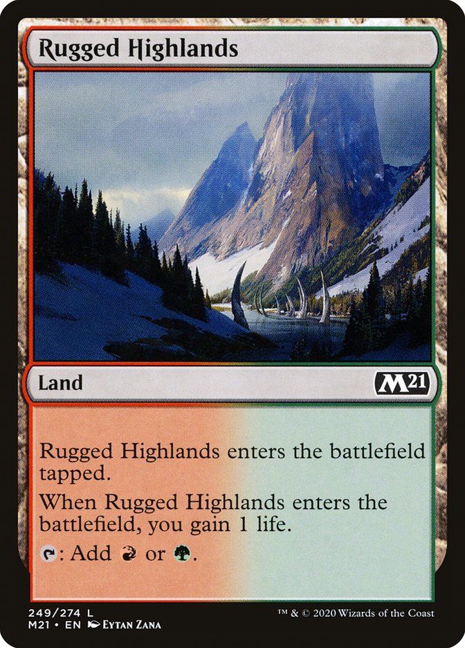 Rugged Highlands [Core Set 2021] | GrognardGamesBatavia