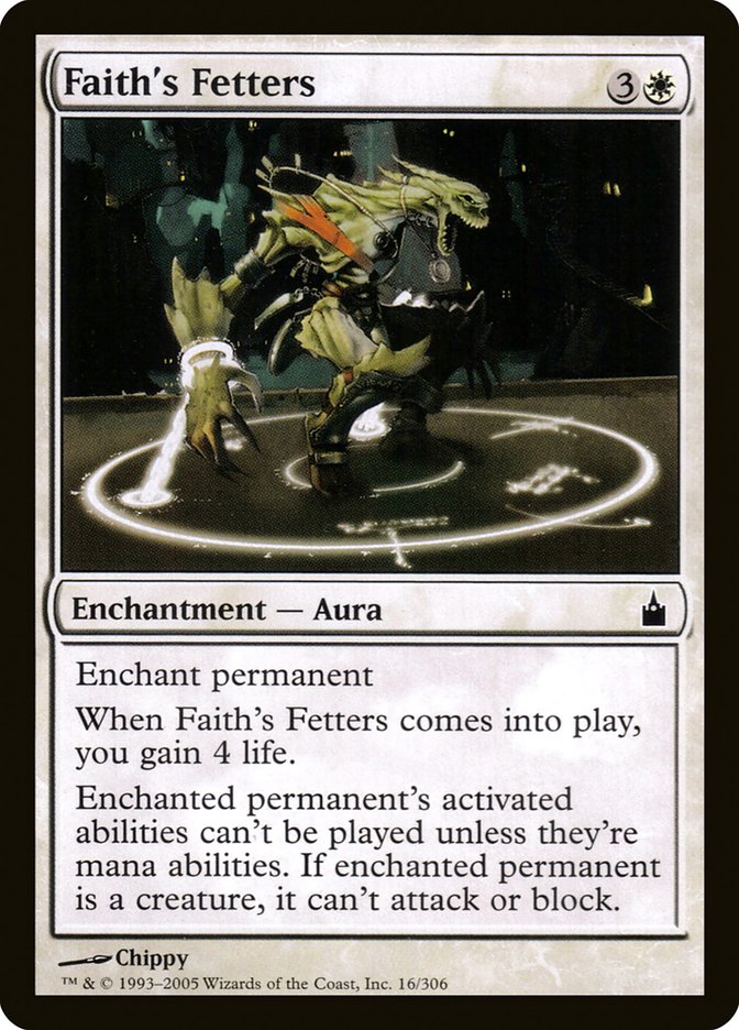 Faith's Fetters [Ravnica: City of Guilds] | GrognardGamesBatavia