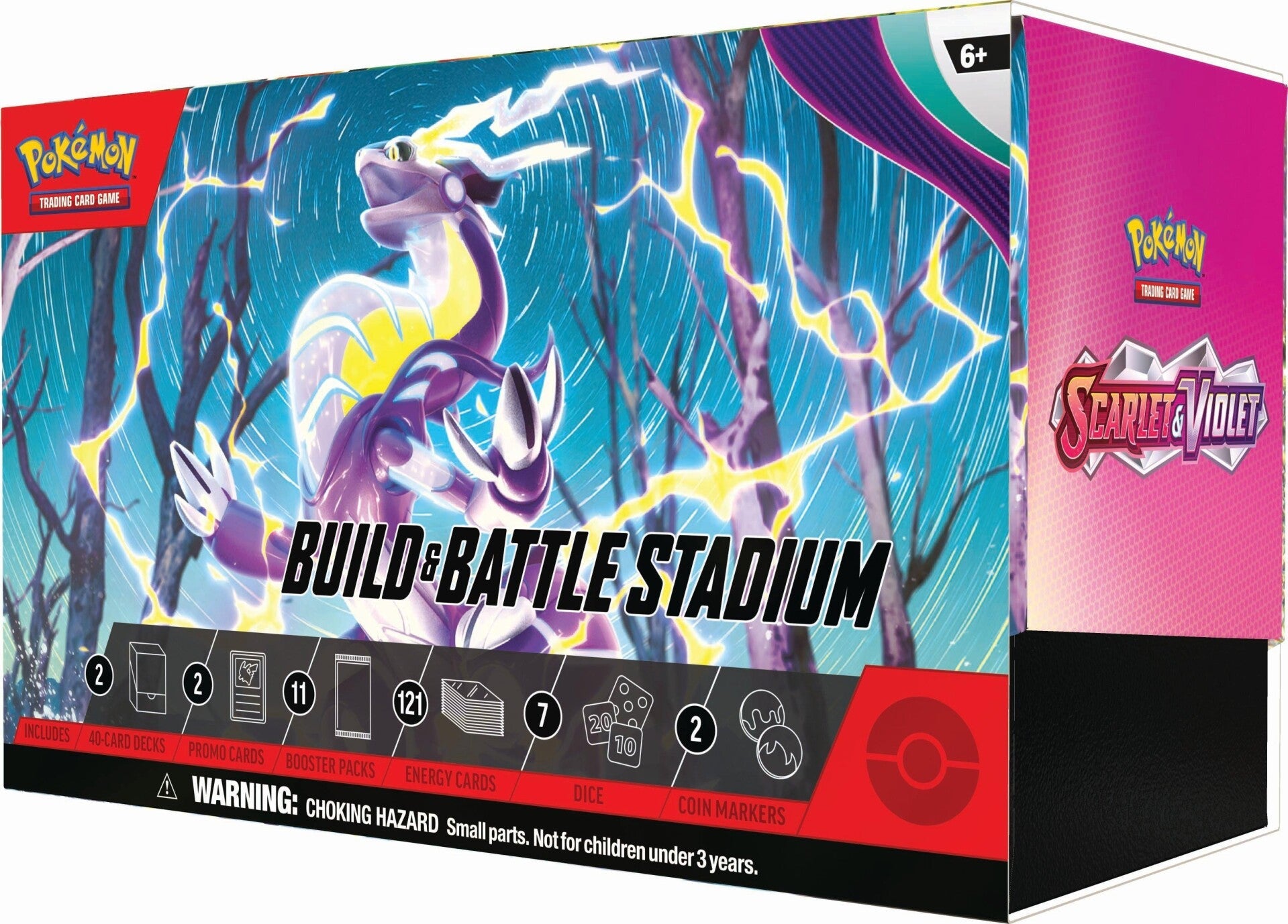 Scarlet & Violet - Build & Battle Stadium | GrognardGamesBatavia