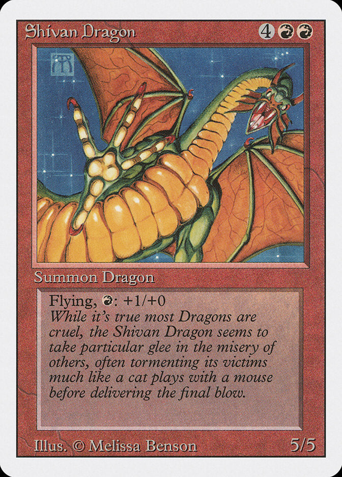 Shivan Dragon [Revised Edition] | GrognardGamesBatavia