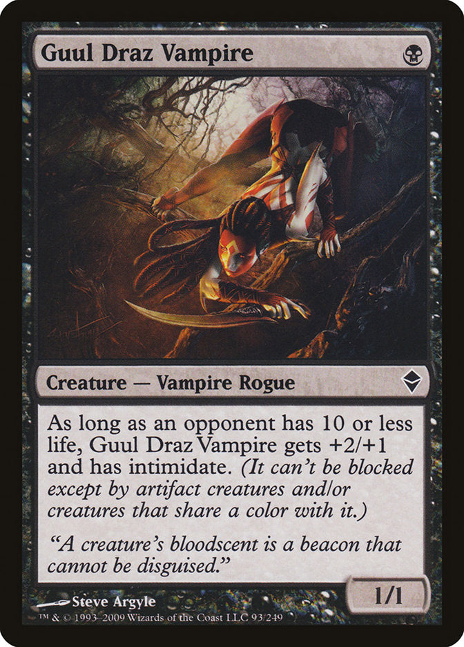 Guul Draz Vampire [Zendikar] | GrognardGamesBatavia