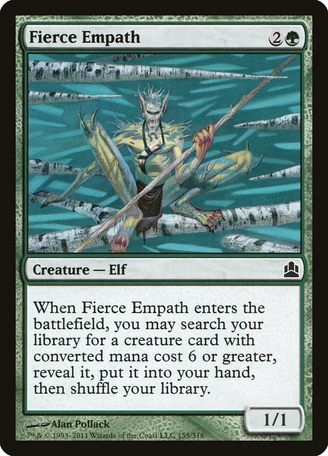 Fierce Empath [Commander 2011] | GrognardGamesBatavia