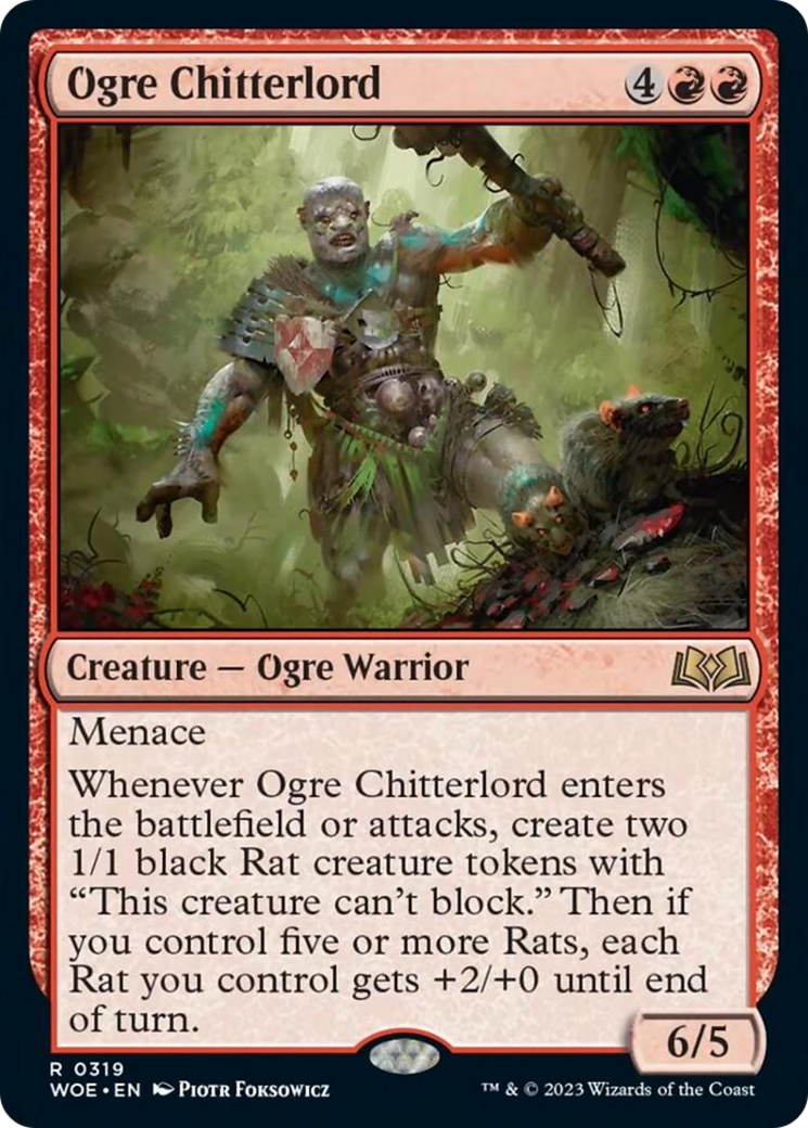 Ogre Chitterlord [Wilds of Eldraine] | GrognardGamesBatavia