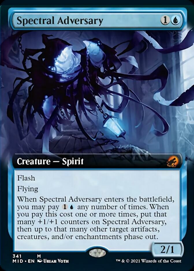 Spectral Adversary (Extended Art) [Innistrad: Midnight Hunt] | GrognardGamesBatavia