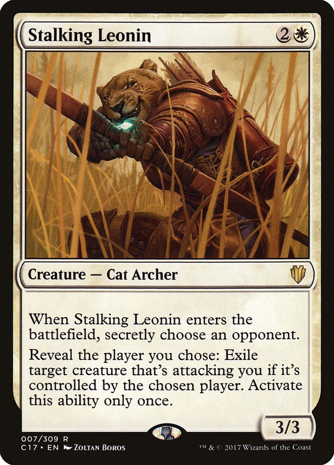 Stalking Leonin [Commander 2017] | GrognardGamesBatavia