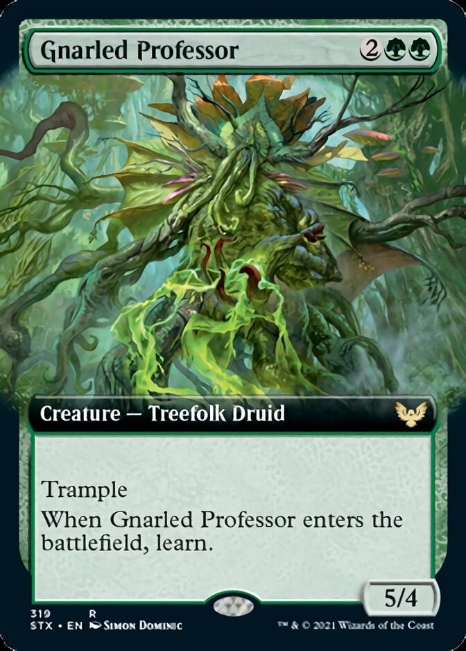 Gnarled Professor (Extended Art) [Strixhaven: School of Mages] | GrognardGamesBatavia