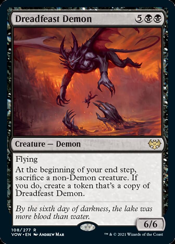 Dreadfeast Demon [Innistrad: Crimson Vow] | GrognardGamesBatavia