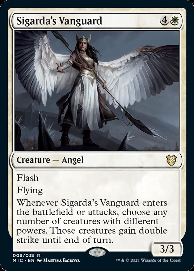 Sigarda's Vanguard [Innistrad: Midnight Hunt Commander] | GrognardGamesBatavia