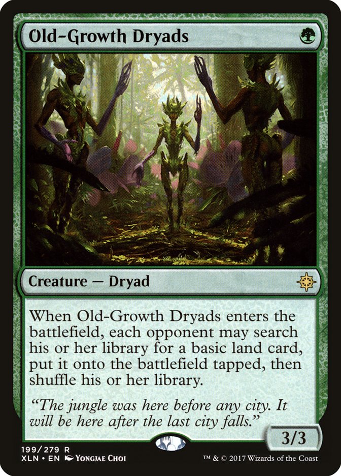 Old-Growth Dryads [Ixalan] | GrognardGamesBatavia