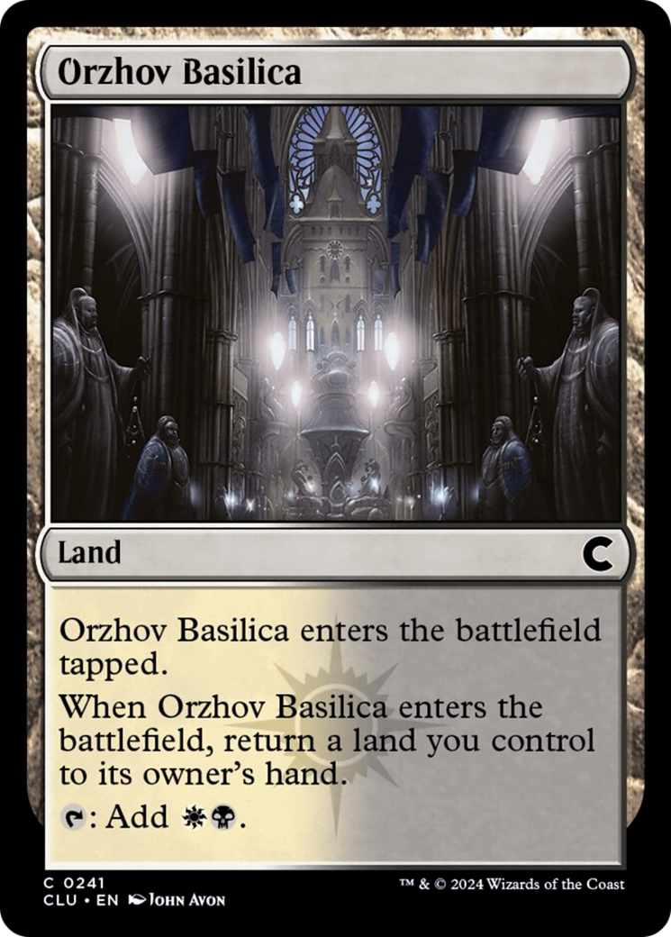 Orzhov Basilica [Ravnica: Clue Edition] | GrognardGamesBatavia