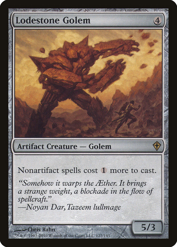 Lodestone Golem [Worldwake] | GrognardGamesBatavia