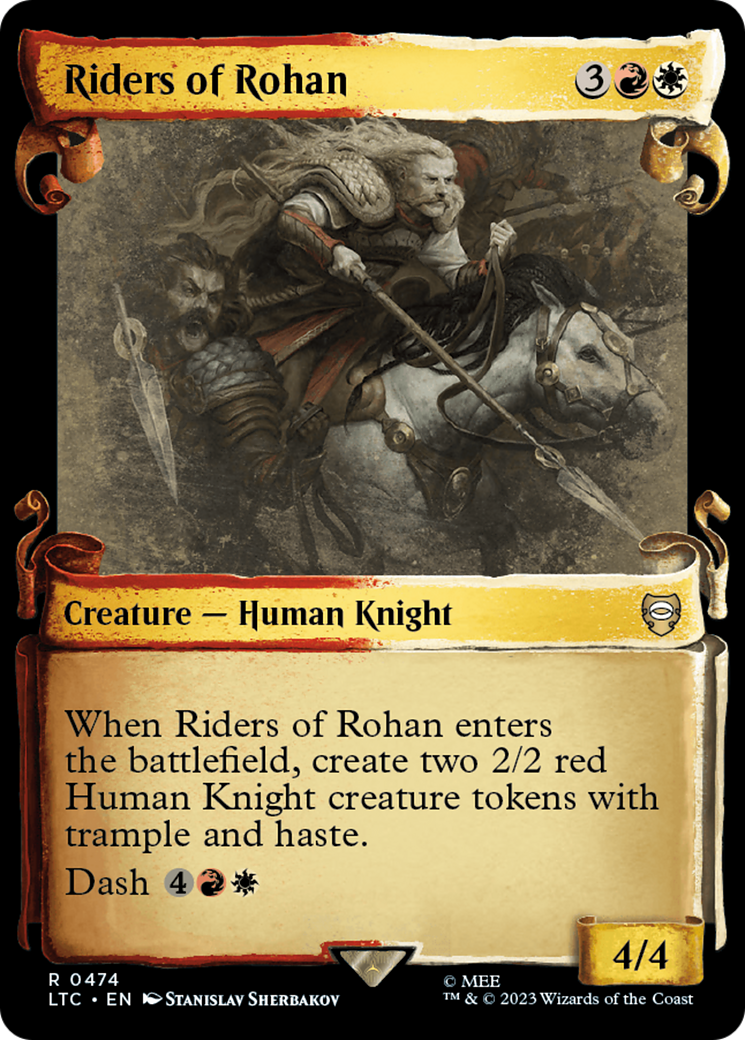 Riders of Rohan [The Lord of the Rings: Tales of Middle-Earth Commander Showcase Scrolls] | GrognardGamesBatavia