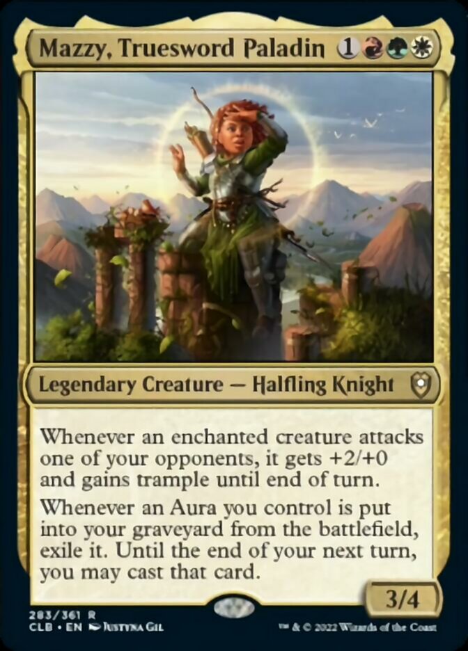 Mazzy, Truesword Paladin [Commander Legends: Battle for Baldur's Gate] | GrognardGamesBatavia